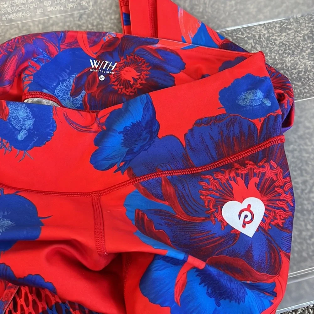 Peloton WITH EMMA Live Learn Lovewell Set Bra Leggings Size M - Picture 3 of 3